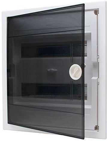 Kopp - 346002005 - Inbouw-verdeelkast - Grijs/Zwart - 2 Rijen voor 24 Polen