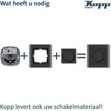 Kopp - Athenis - Dimmer - Aluminium - Inbouwmontage