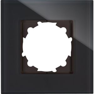 Kopp - Athenis - Afdekking Frame - Antraciet - Glanzend - 1 stuk