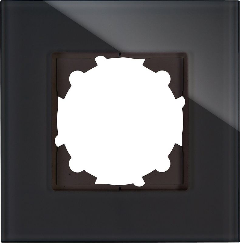 Kopp - Athenis - Afdekking Frame - Antraciet - Glanzend - 1 stuk