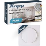 KOPP - Paris HK05 - Afdekplaat Dimmer - Glans Wit - Thermoplast