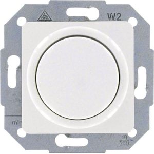 Draai dimmer 40-400W inbouw Cadiz Glanzend wit