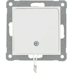 Kopp - Athenis - Trekschakelaar - Glanzend Wit - Inbouw