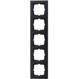 Kopp - HK07 - Afdekraam - Antraciet - Vijfvoudig