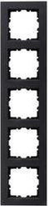 Kopp - HK07 - Afdekraam - Antraciet - Vijfvoudig