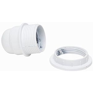 Kopp - Isolatie Fitting E27 - Wit - Bakeliet - Met Parasolring
