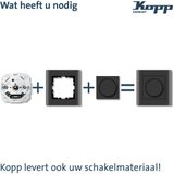 Kopp LED inbouwdimmer - 3-100W - universeel - instelbare helderheid - IP20