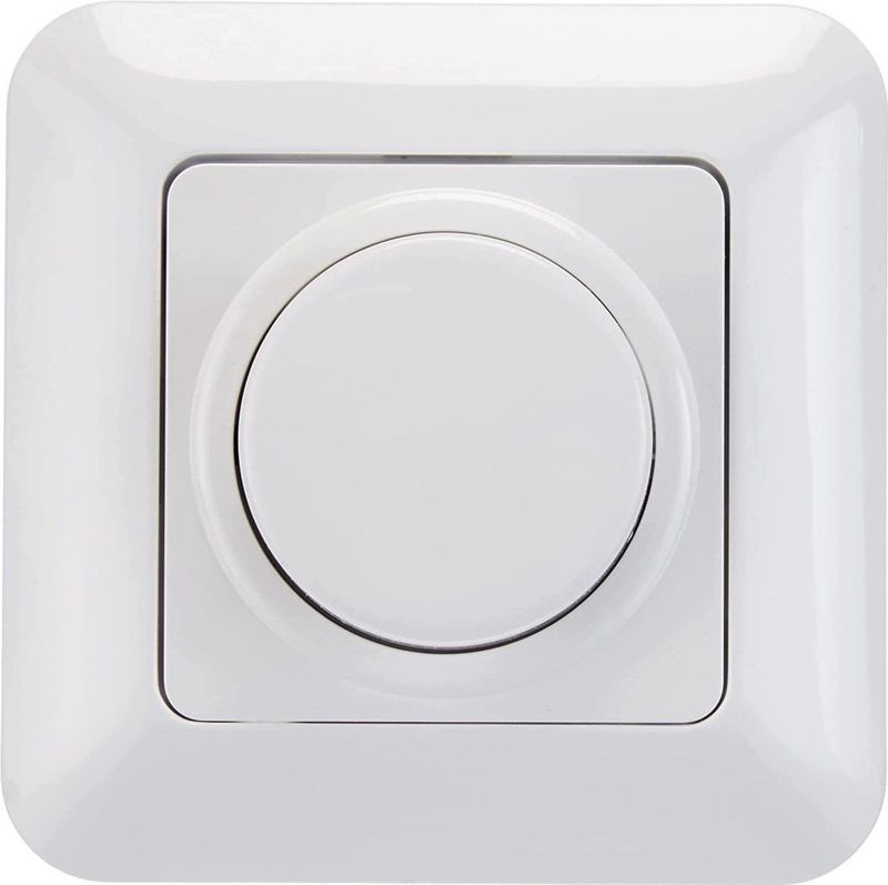 Kopp - 844902012 - LED Dimmer - Arctisch Wit - Compleet Apparaat Faseaansnijdingsdimmer