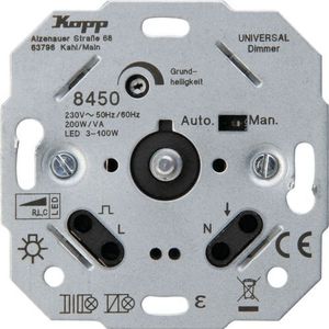 Kopp Dimmer Technikcenter Led Druk Rlc 3-170w