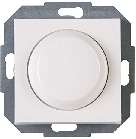 Kopp - Athenis - Druk-wisselschakelaar - Zuiver Wit - Faseaansnijdingsdimmer - 20-25 W RL & 3-35 W LED