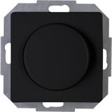 Kopp - Paris - Inzetdimmer - Matzwart - Thermoplast - 10 tot 250 VA