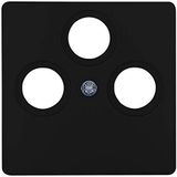 Kopp - Paris - Afdekking - Zwart (mat) - 1 stuk