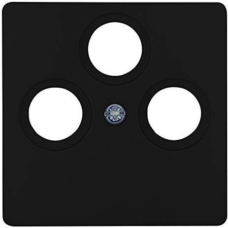 Kopp - Paris - Afdekking - Zwart (mat) - 1 stuk