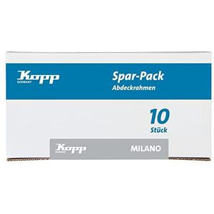 Kopp 305613105 Profipack 1-voudig frame afdekframe, wit