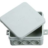 Kopp - Kabeldoos - Grijs - 85x85x40 mm - IP54 Waterdicht