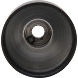 Kopp Afdekking/steun voor E27-isolatiemateriaal, diameter 40 mm, lengte 90 mm, materiaal aluminium, kleur zwart, 342828017
