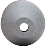 Kopp Afdekking/steun voor E27-isolatiemateriaal, diameter 40 mm, lengte 90 mm, materiaal aluminium, kleur cement-grijs, 342857015