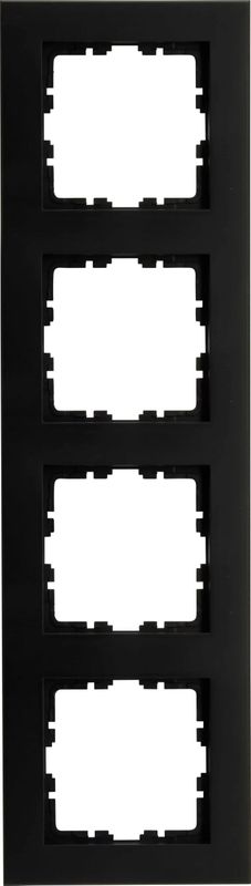 Kopp - HK07 - Afdekraam - Mat Zwart - 5-voudig