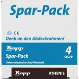 Kopp - Athenis - Schakelprogramma - Zwart - Mat - 250V - 10AX - IP20