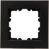 Kopp - Athenis 55 - Afdekraam - Mat-zwart - 1-voudig