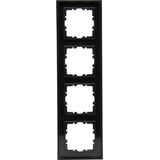 Kopp - Athenis 55 - Afdekraam - 4-Voudig - Mat Zwart