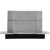 KOPP - UTP RJ45 Stopcontact - Athenis HK07 - Wandcontactdoos - Inbouw - 2-voudig UTP CAT6 - Mat Zwart