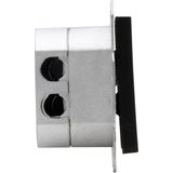 KOPP - UTP RJ45 Stopcontact - Athenis HK07 - Wandcontactdoos - Inbouw - 2-voudig UTP CAT6 - Mat Zwart