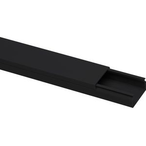 Kopp Dekselkanaal 15 X 10mm Zwart Lengte Van 2 Meter | Schakelmateriaal