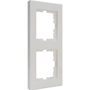 Kopp HK07 PURE - afdekraam 1-voudig, kleur: arctisch wit mat - (10 stuks)