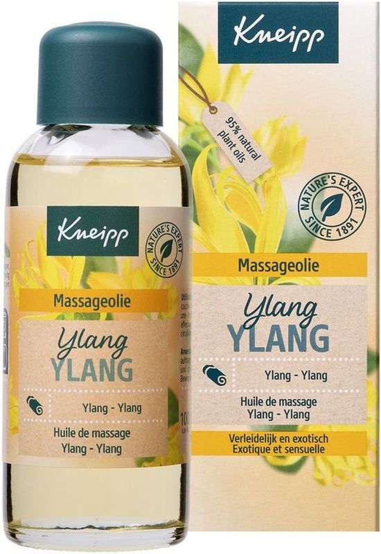 Kneipp - Massageolie Soft Touch - Massage Olie - 100 ml - 95% Natuurlijke Plantaardige Oliën