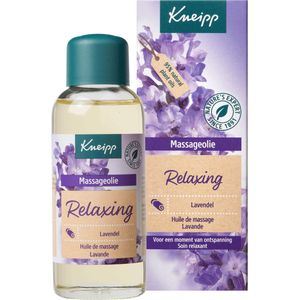 Kneipp Relaxing - Massageolie - Lavendel - Vegan - Voor een ontspannende massage - 1 st - 100 ml