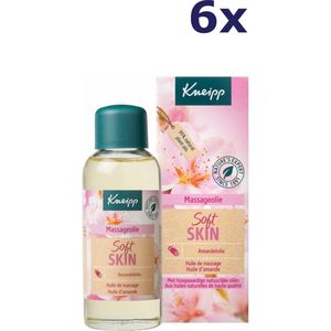 6x Kneipp Massage Olie amandelolie Soft Skin 100 ml