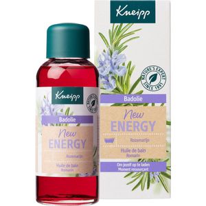 Kneipp New Energy - Badolie - Rozemarijn - Voor nieuwe energie - pH neutraal - Vegan - Dermatologisch getest - 1 st - 100 ml
