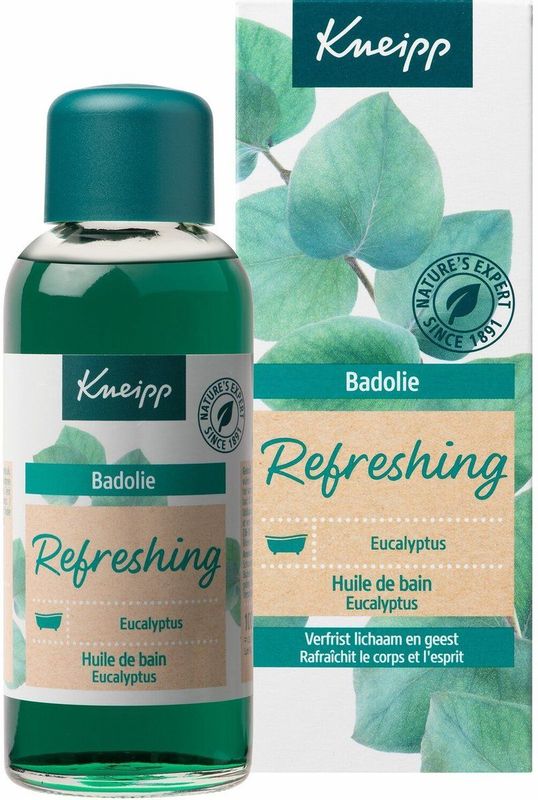 Kneipp Refreshing - Badolie - Mint Eucalyptus - Verfrissend - Vegan - 1 st - 100 ml