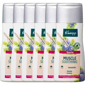 6x Kneipp Douche Muscle Soothing Jeneverbes 200 ml