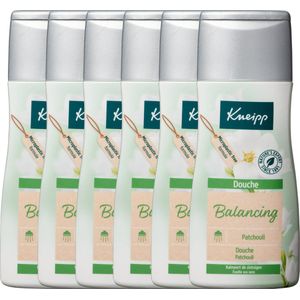 Kneipp Douchegel - Balancing - Patchouli - Vegan - Grootverpakking - Voordeelverpakking - 6 x 200 ml