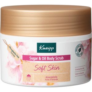 Kneipp Soft Skin - Sugar & Oil Body Scrub - Amandelbloesem - Voor de droge en gevoelige huid - Vegan - 1 st - 200 gr