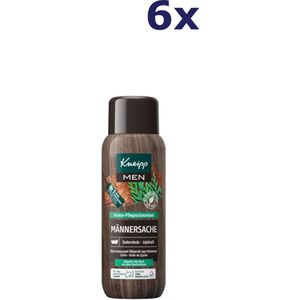 6x Kneipp Aroma badschuim mannending 400 ml