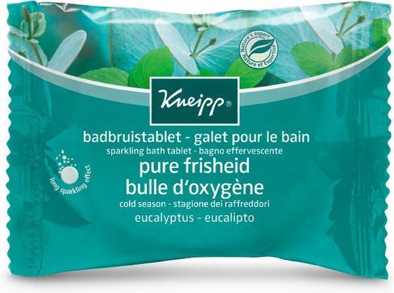 Kneipp - Refreshing - Badbruistablet - Mint-Eucalyptus - Etherische Oliën