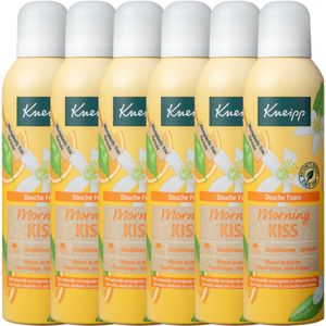 Kneipp Douche Foam Morning Kiss 6x 200 ml - Voordeelverpakking