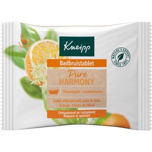 12x Kneipp Badbruistablet Oranje Lindebloesem 80 gr