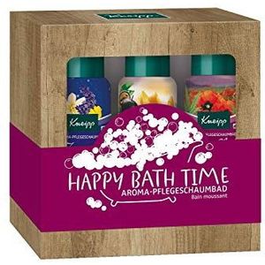 Kneipp Geschenkverpakking Happy Bath Time 3X 100 ml  verzorgend badschuim