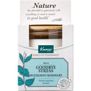 6x Kneipp Geurkaars Goodbye Stress - Watermint en Rosemary