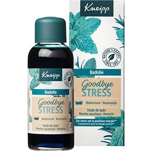 Kneipp Goodbye Stress - Badolie - Watermunt - Rozemarijn - Ontspannend en kalmerend effect - Vegan - 1 st - 100 ml