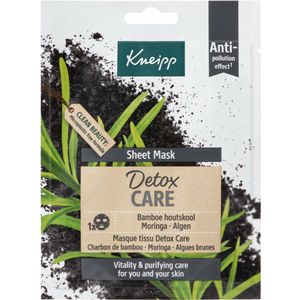 Kneipp Sheet Mask Gezichtsmasker Detox Care