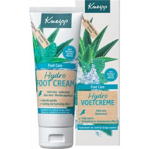 Kneipp - Hydro - Voetcrème - Verkoelend - Aloë Vera - Watermunt