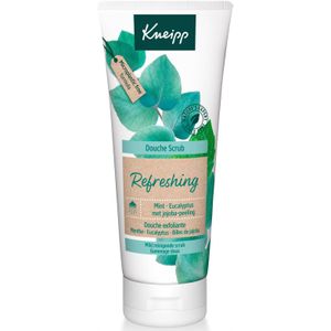 1+1 gratis: Kneipp Douche Scrub Refreshing Mint en Eucalyptus 200 ml