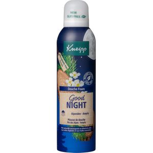 Kneipp Good Night - Douche foam - Douche schuim - Alpenden en Amyris - Goede nachtrust - Ontspannend - Vegan - 1 st - 200 ml