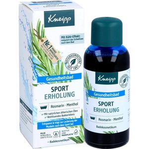 Kneipp badolie Sport Erholung 100 ml - Met Rozemarijn & Menthol - Wellnessbad na het sporten - Vegan