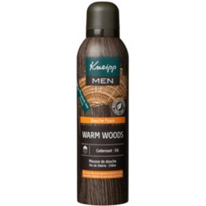 Kneipp Men Warm Woods - Douche Foam - Douche schuim - Warme houtachtige geur - Vegan - 200 ml